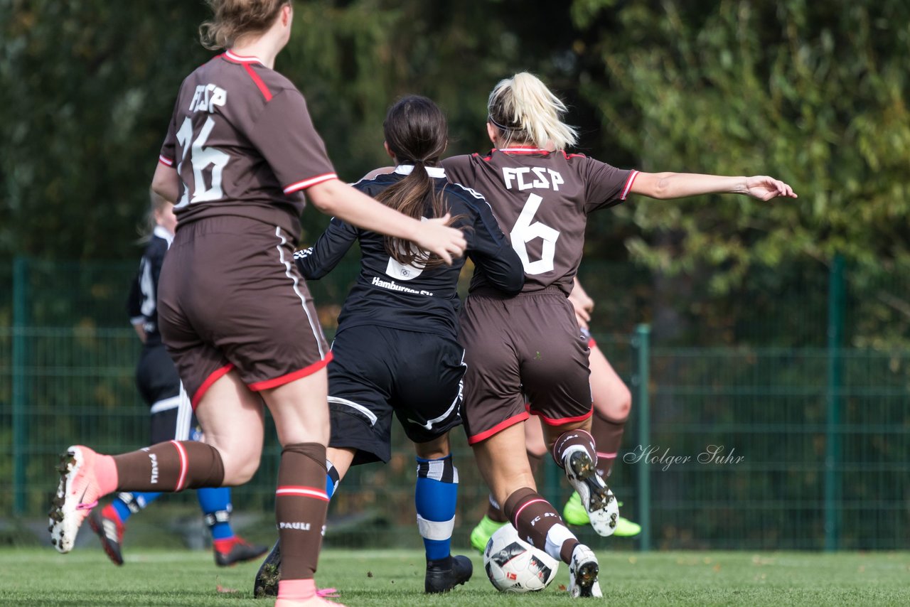 Bild 242 - B-Juniorinnen Hamburger SV - FC St.Pauli : Ergebnis: 1:2